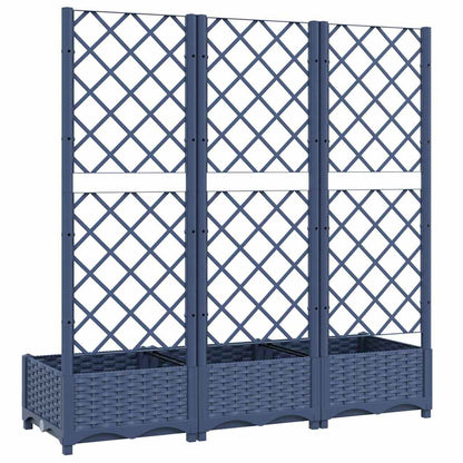 vidaXL Garden Blue Grey 120 x 40 x 121.5 cm 4
