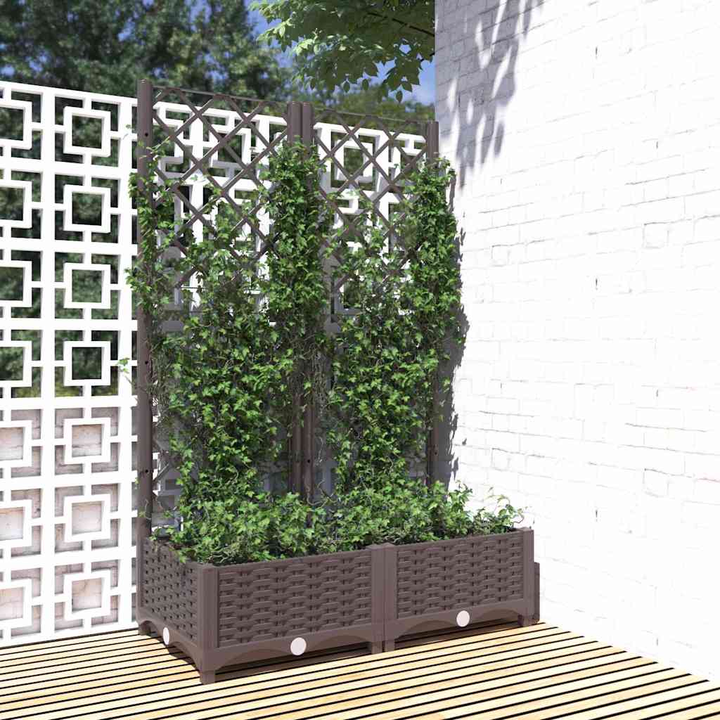 vidaXL Garden Brown 80 x 40 x 121.5 cm 1