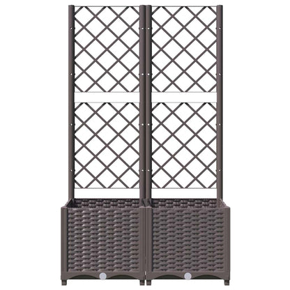 vidaXL Garden Brown 80 x 40 x 136 cm 4