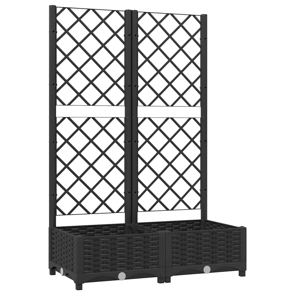 vidaXL Garden Black 80 x 40 x 121.5 cm 2