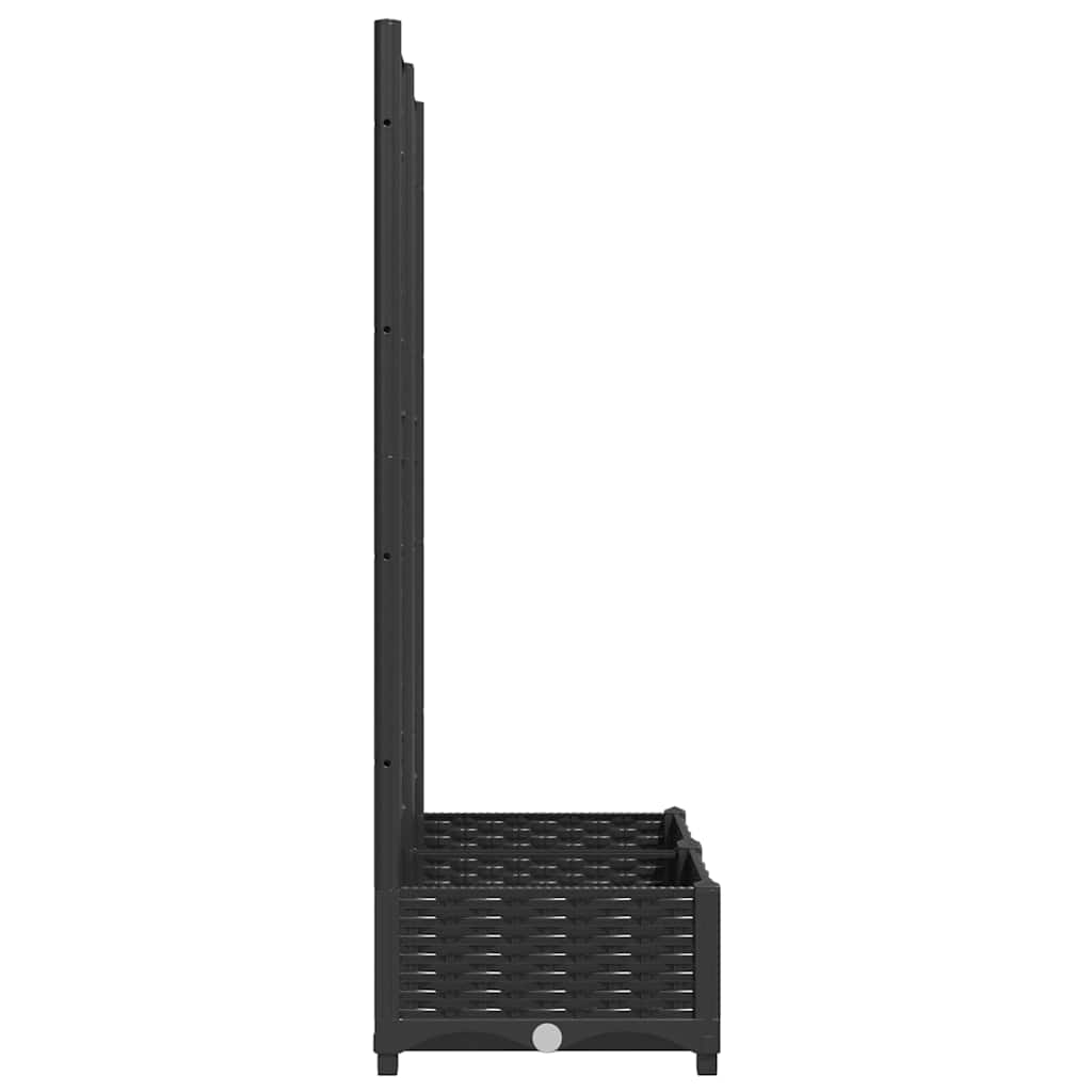 vidaXL Garden Black 80 x 40 x 121.5 cm 5