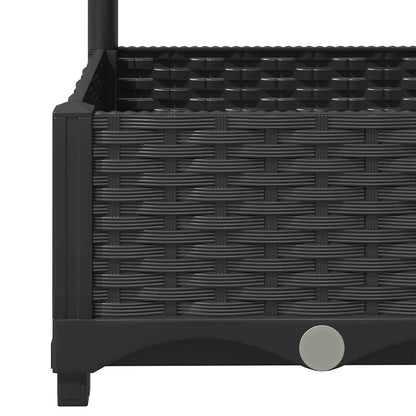 vidaXL Garden Black 80 x 40 x 121.5 cm 6