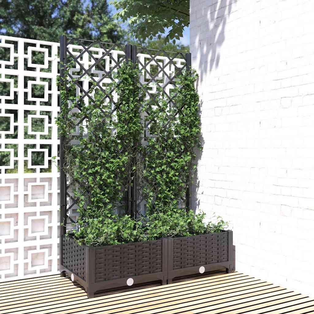vidaXL Garden Black 80 x 40 x 121.5 cm 1