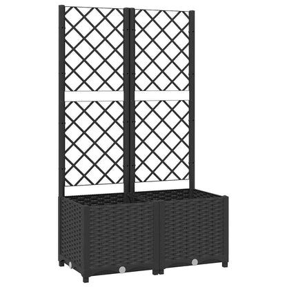 vidaXL Garden Black 80 x 40 x 136 cm 2