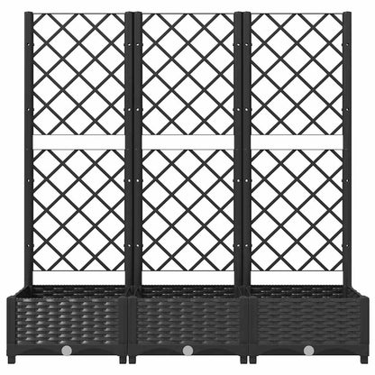 vidaXL Garden Black 120 x 40 x 121.5 cm 3
