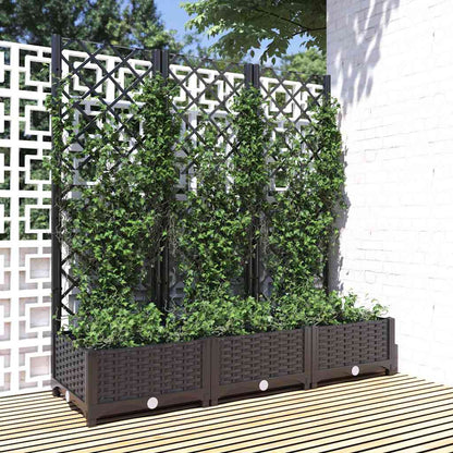 vidaXL Garden Black 120 x 40 x 121.5 cm 1