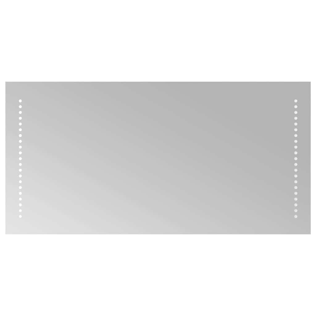 vidaXL LED Bathroom Mirror 80x40 cm 2
