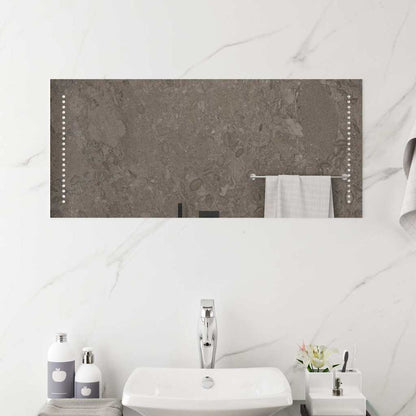 vidaXL LED Bathroom Mirror 90x40 cm 3