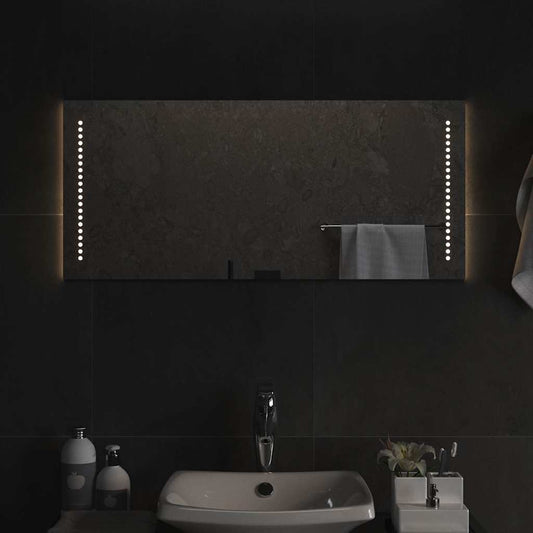 vidaXL LED Bathroom Mirror 90x40 cm 1