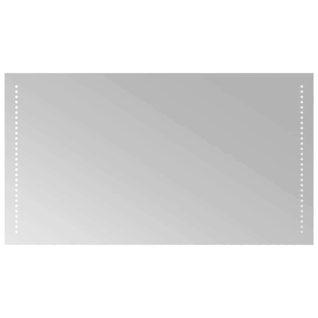 vidaXL LED Bathroom Mirror 90x50 cm 2