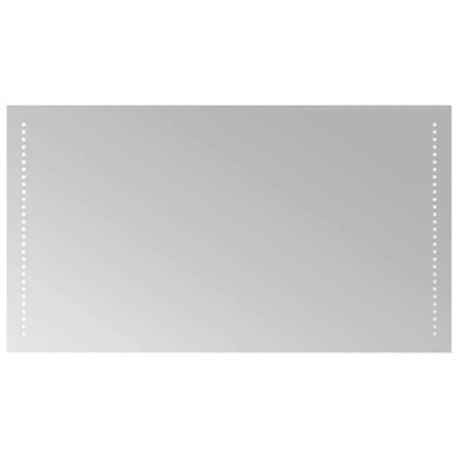 vidaXL LED Bathroom Mirror 90x50 cm 2