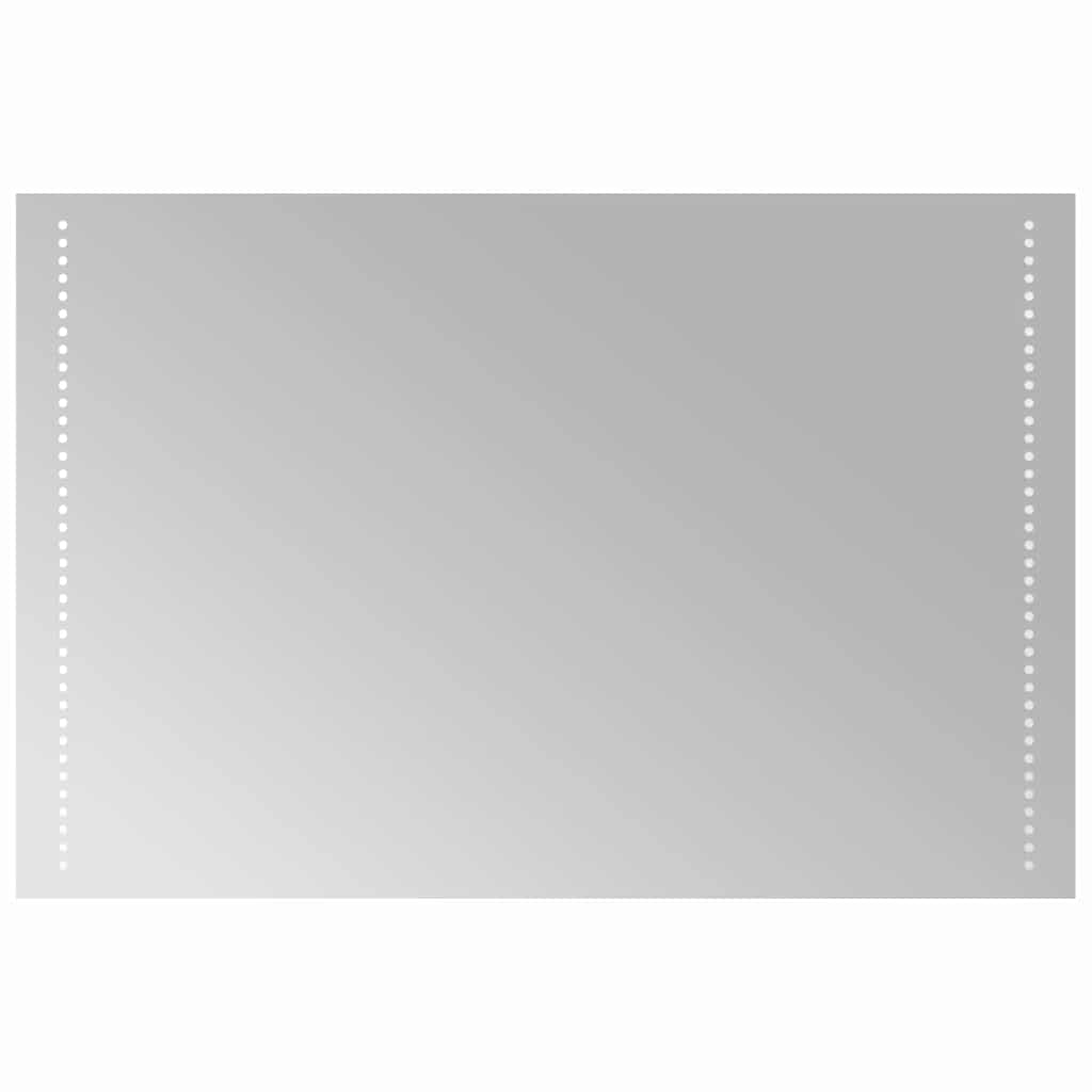 vidaXL LED Bathroom Mirror 90x60 cm 2