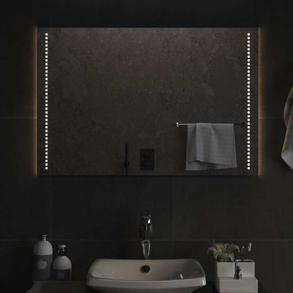 vidaXL LED Bathroom Mirror 90x60 cm 1