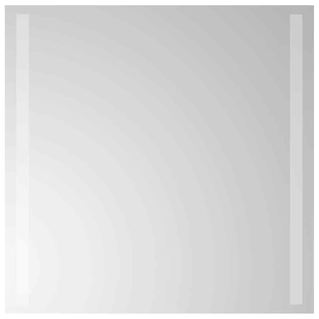 vidaXL LED Bathroom Mirror 50x50 cm 2