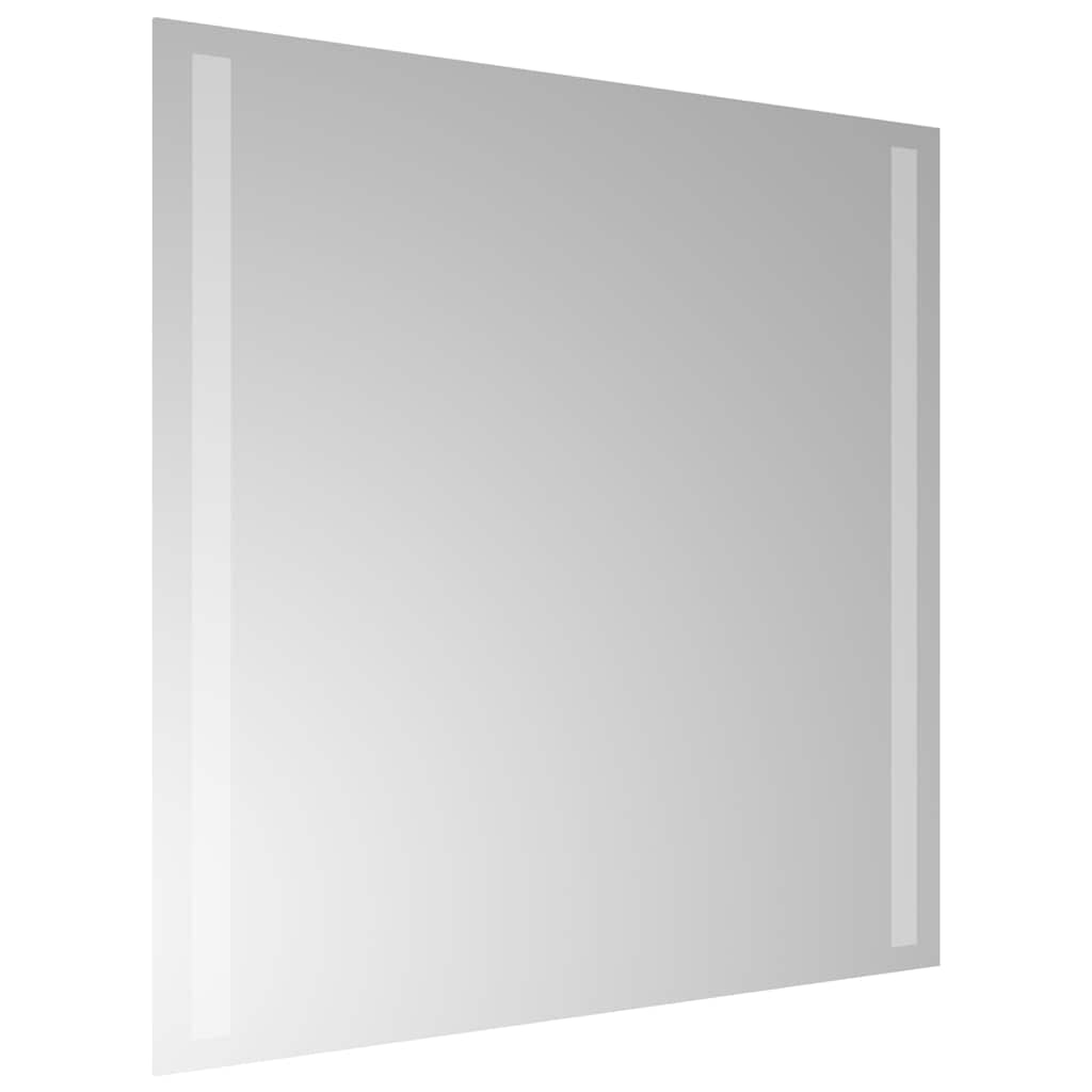 vidaXL LED Bathroom Mirror 50x50 cm 4