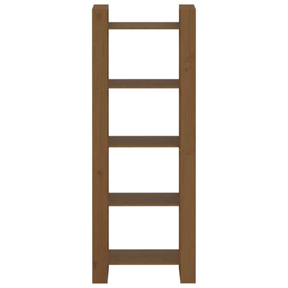 vidaXL Book Cabinet | Honey Brown | Solid Pine Wood | Medium | Book Cabinet 3