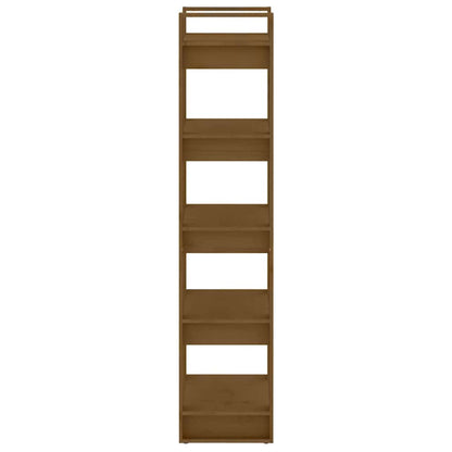 vidaXL Book Cabinet | Honey Brown | Solid Pine Wood | Medium | Book Cabinet 4