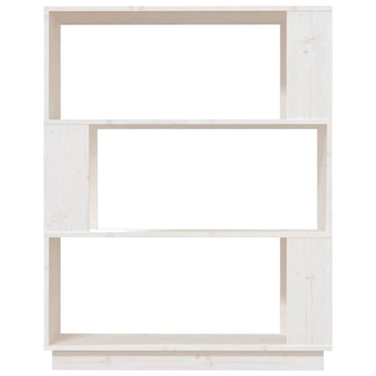vidaXL Book Cabinet | White | Solid pine wood | Medium | Book Cabinet 5