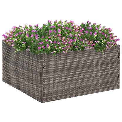 vidaXL Garden Planter | Grey and transparent 1