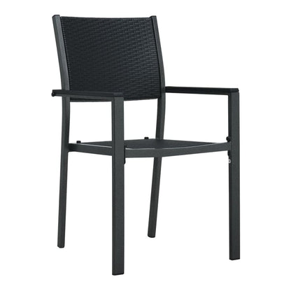 Garden Dining Black table length