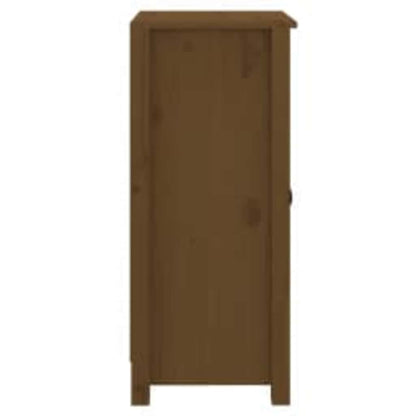 vidaXL Sideboard Honey Brown 39x35x80 cm Solid Wood Pine 6