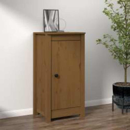 vidaXL Sideboard Honey Brown 39x35x80 cm Solid Wood Pine 1