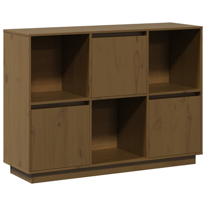 vidaXL Sideboard | Honey brown | Solid pine wood | Medium | Cabinet 2