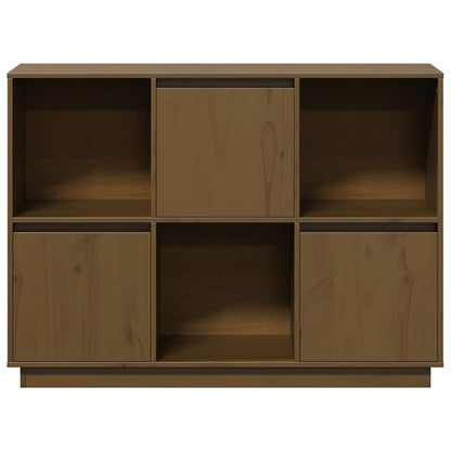 vidaXL Sideboard | Honey brown | Solid pine wood | Medium | Cabinet 6