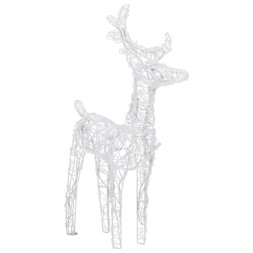vidaXL Christmas Reindeer | Set of 2 | Blue | Acrylic | Medium 6