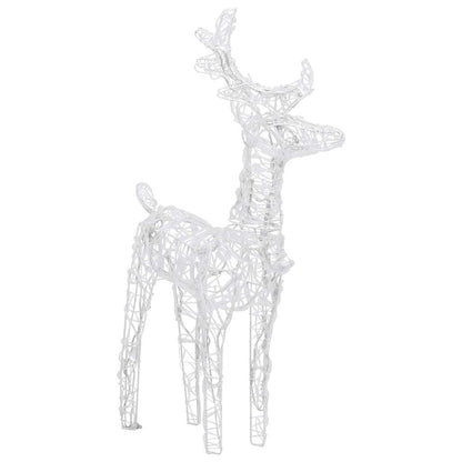 vidaXL Christmas Reindeer | Set of 2 | Blue | Acrylic | Medium 6