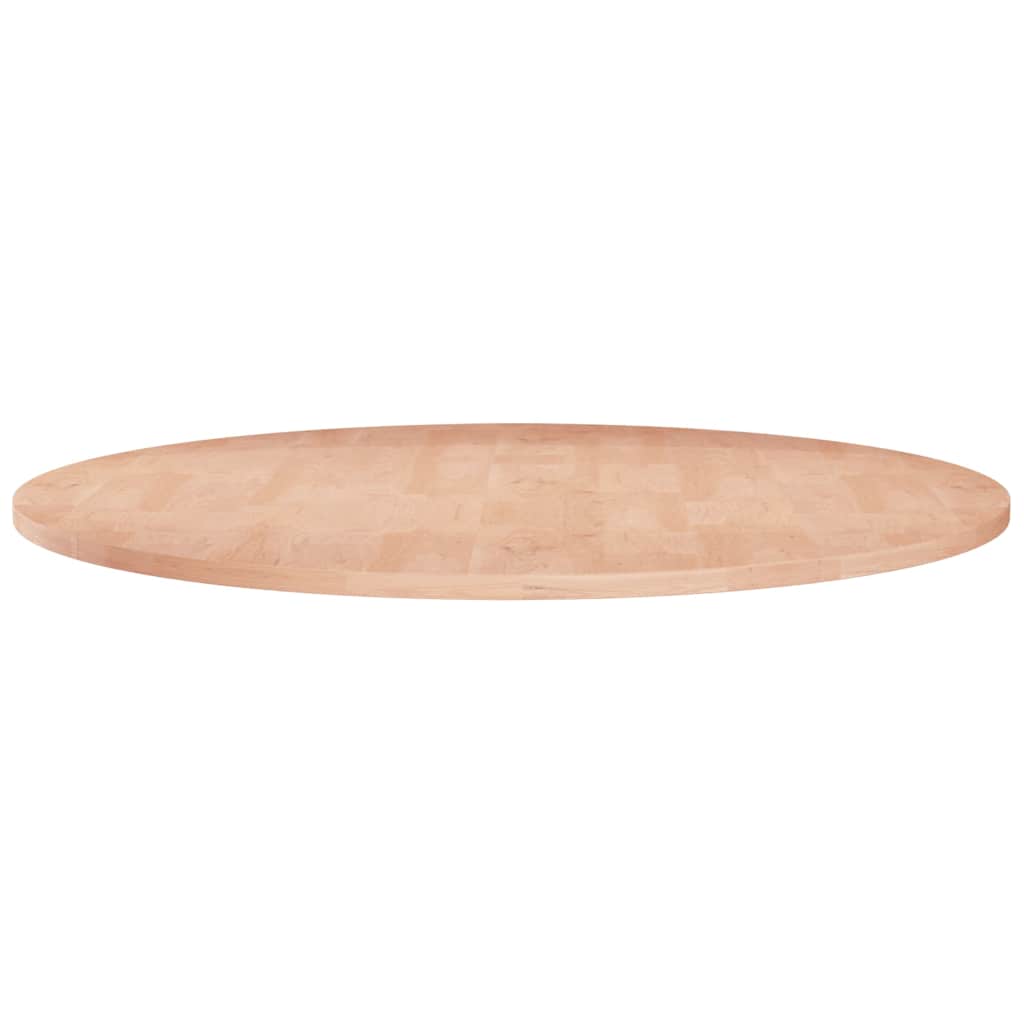 vidaXL Round Table Top ??70x1.5 cm Solid Wood Oak 1
