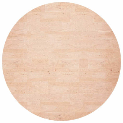 vidaXL Round Table Top ??70x1.5 cm Solid Wood Oak 2
