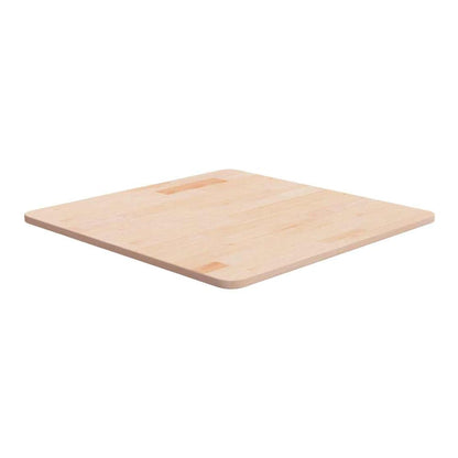 vidaXL Square Table Top Untreated Solid Wood Oak Natural