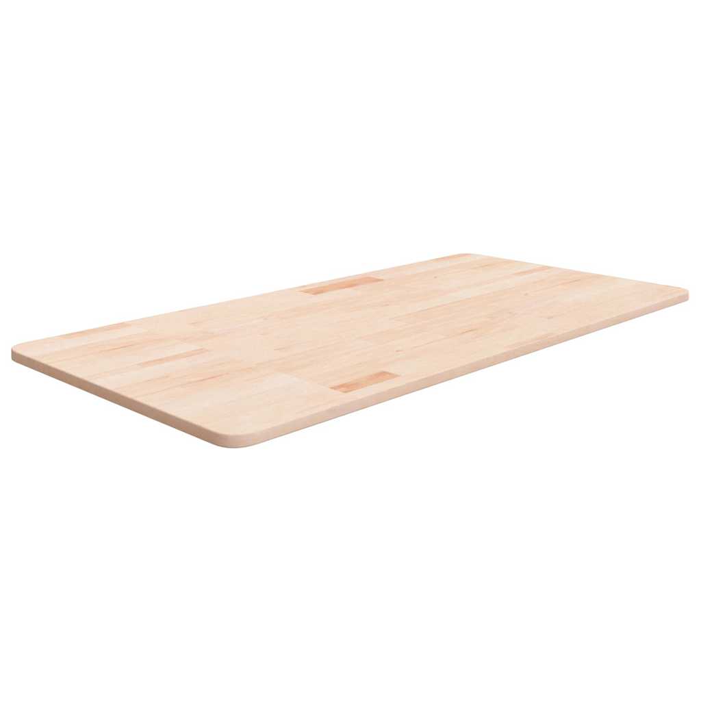 vidaXL Bathroom Countertop 100x50x1.5 cm Untreated Solid Wood 1