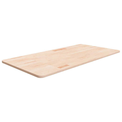 vidaXL Bathroom Countertop 100x50x1.5 cm Untreated Solid Wood 1