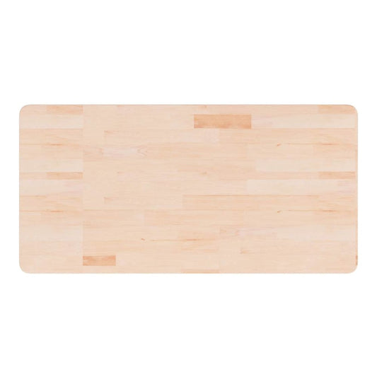 Bathroom Countertop Untreated Solid Wood Natural 50 cm