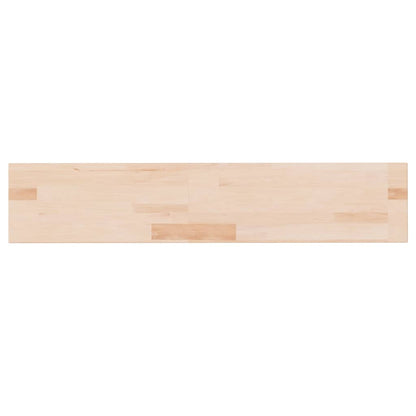 vidaXL Shelf Board 100x20x4 cm Untreated Solid Wood Oak 2