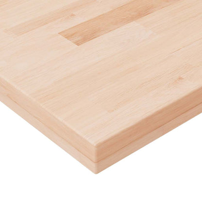 vidaXL Shelf Board 100x20x4 cm Untreated Solid Wood Oak 3