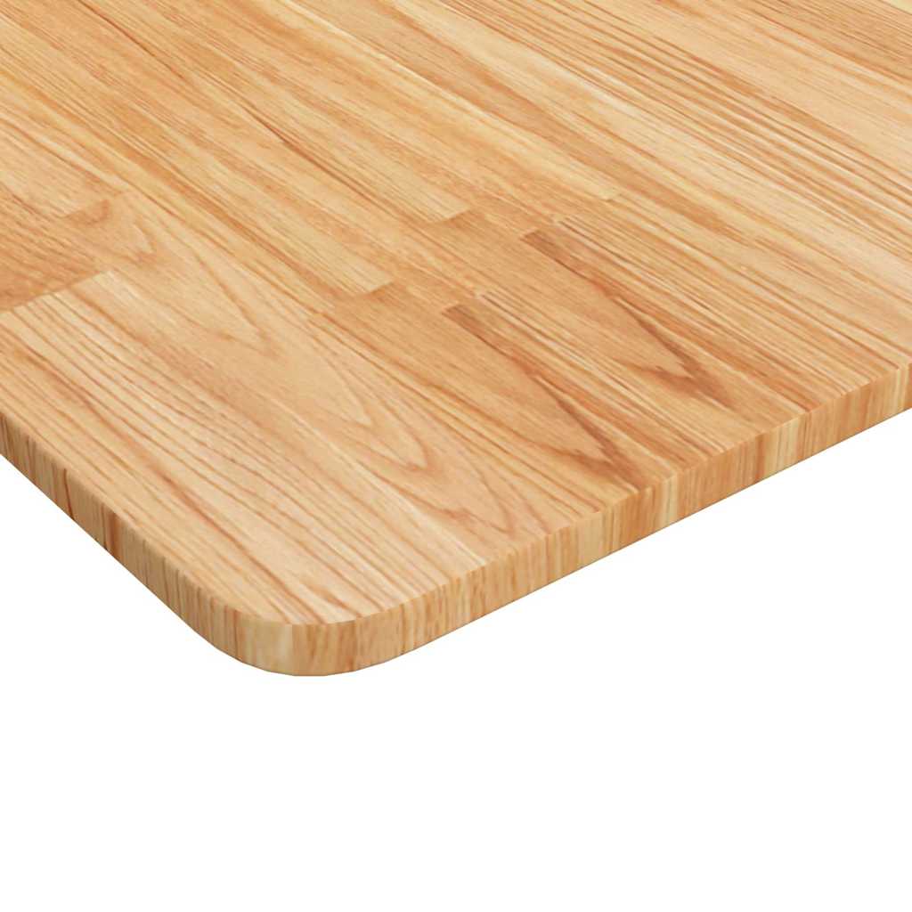 vidaXL Bathroom Countertop Light Brown 100x50x1.5cm Treated Solid Wood 3
