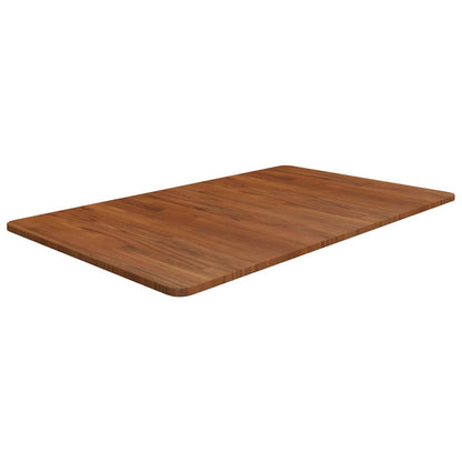 vidaXL Bathroom Countertop 80x40x1.5cm Treated Solid Wood Dark Brown