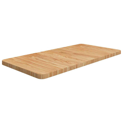 vidaXL Bathroom Countertop Light Brown 80x40x2.5cm Treated Solid Wood 1