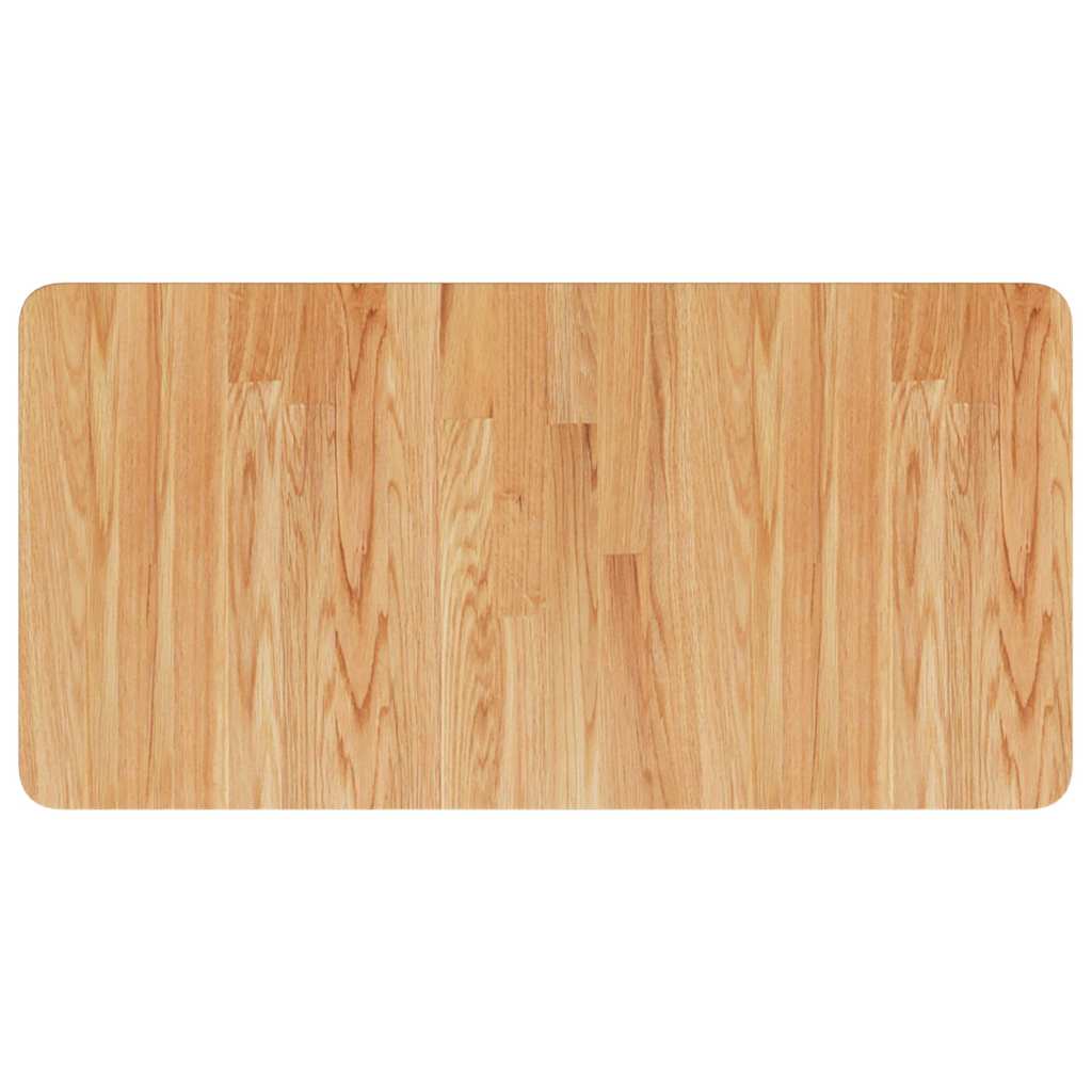 vidaXL Bathroom Countertop Light Brown 80x40x2.5cm Treated Solid Wood 2