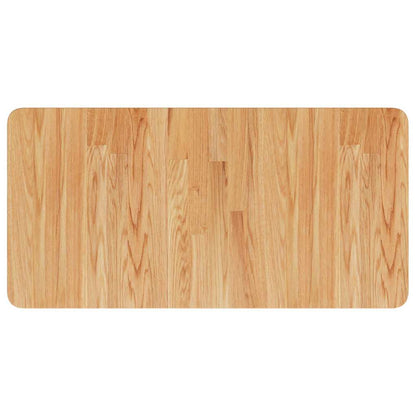 vidaXL Bathroom Countertop Light Brown 80x40x2.5cm Treated Solid Wood 2