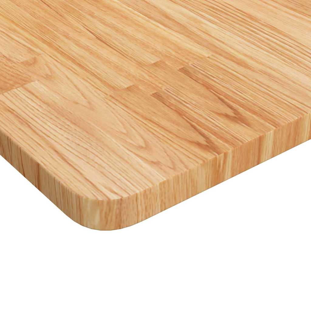 vidaXL Bathroom Countertop Light Brown 80x40x2.5cm Treated Solid Wood 3