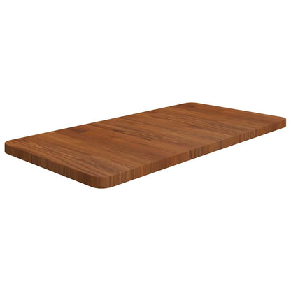 vidaXL Bathroom Countertop Dark Brown 80x40x2.5cm Treated Solid Wood 1