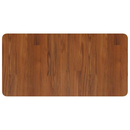 vidaXL Bathroom Countertop Dark Brown 80x40x2.5cm Treated Solid Wood 2
