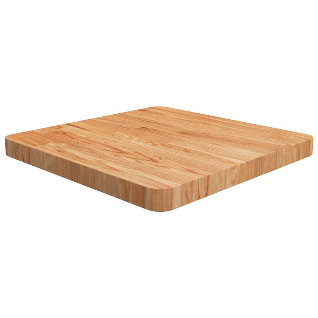 vidaXL Table Top | Light Brown | Solid Oak Wood | Standard |  Durable 1