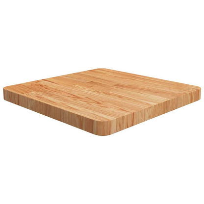 vidaXL Table Top | Light Brown | Solid Oak Wood | Standard |  Durable 1