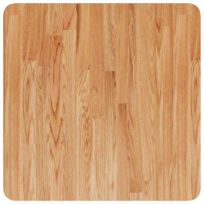 vidaXL Table Top | Light Brown | Solid Oak Wood | Standard |  Durable 2