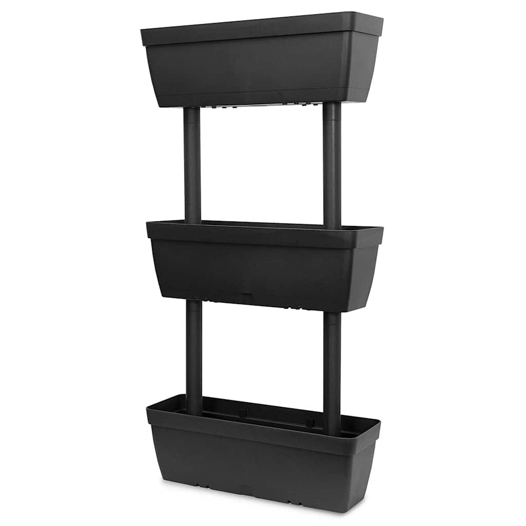 151823 vidaXL Garden Planter 6 pcs 100 cm Anthracite 3